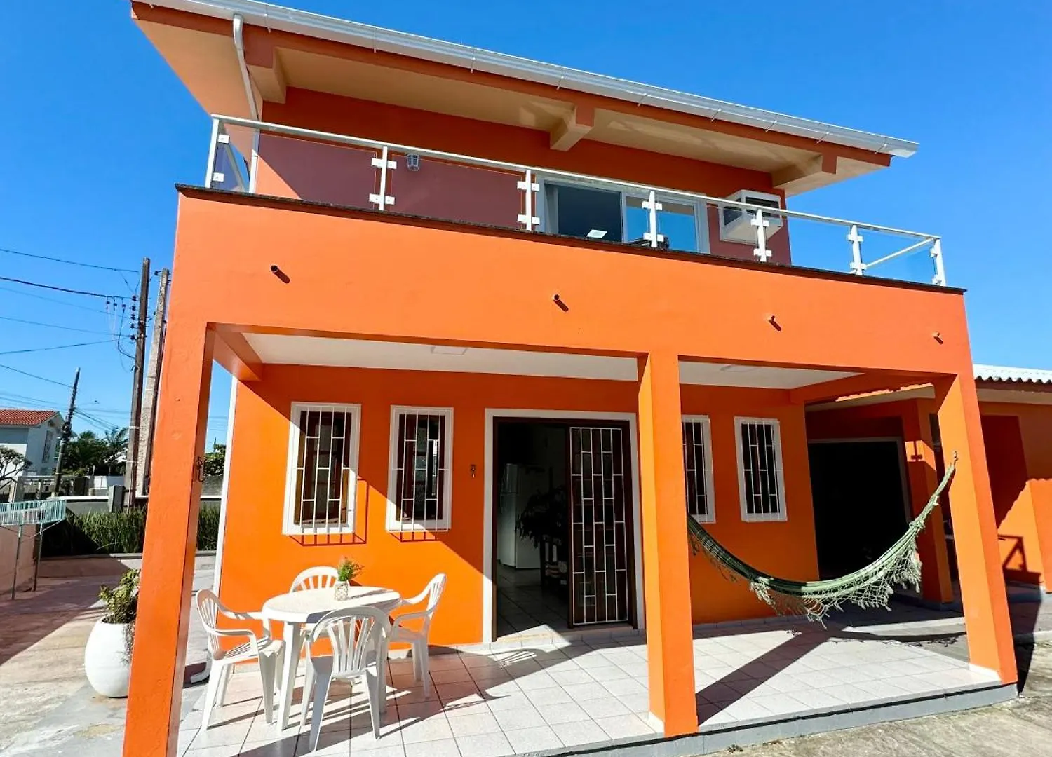 Dom wakacyjny Rj Residencial Nosso Sonho Duplex Com Piscina A 130M Da Praia Do Sonho Palhoça Brazylia