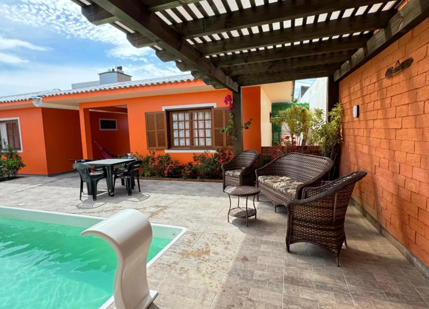 Rj Residencial Nosso Sonho Duplex Com Piscina A 130M Da Praia Do Sonho Palhoça Dom wakacyjny